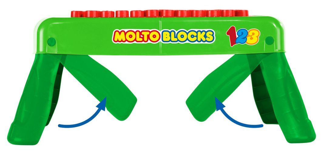 Mesa Plegable Con 20 Bloques Molto Block-4