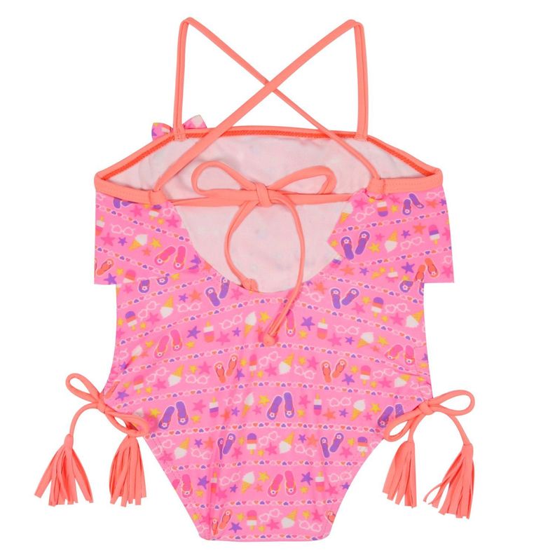 Traje de Baño Bebe Niña UV 30 Rosa H2O Wear-1