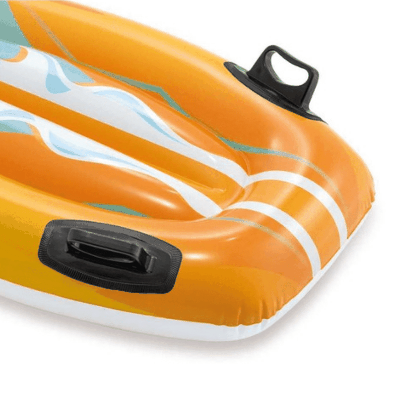 Flotador Inflable Tabla De Body 112x62 Cm Naranja-1