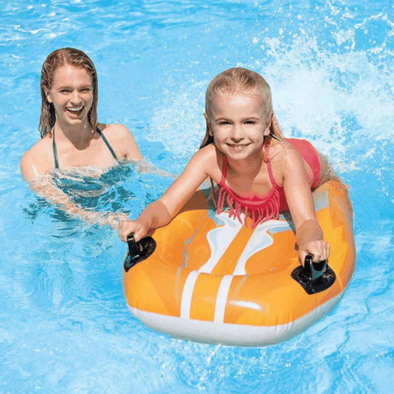 Flotador Inflable Tabla De Body 112x62 Cm Naranja-3