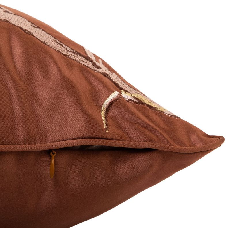 Cojin Mas Funda Decorativa Versalles En Cafè Claro 45x45 Cm-2