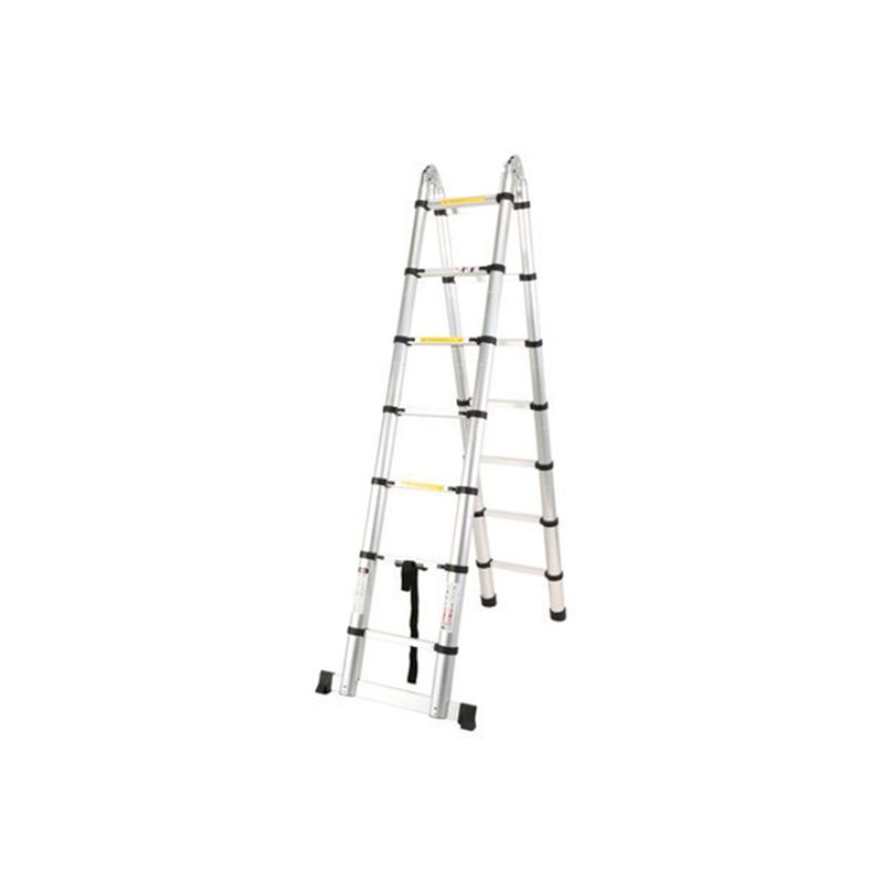 Escalera Telescopica aluminio multiuso 3,8m-1