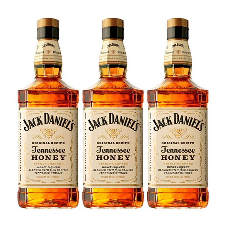 PACK JACK DANIELS  HONEY X 3-0