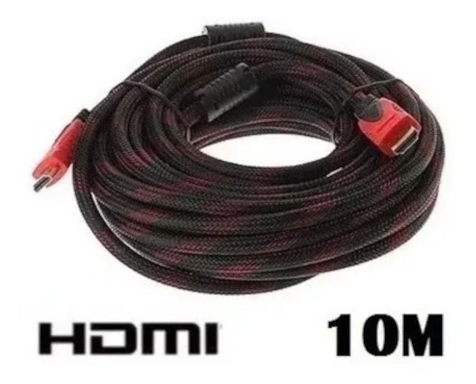 Cable HDMI 4k Protegido Reforzado 10 Metros Full HD-1