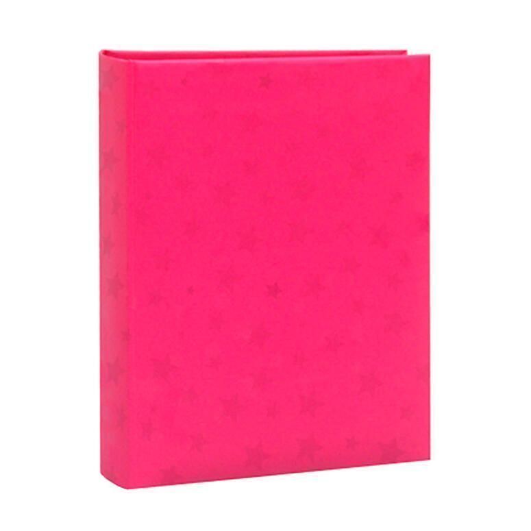 Album hojas negras papel estrella. para ensobrar 13x18 cm / 100F Fucsia