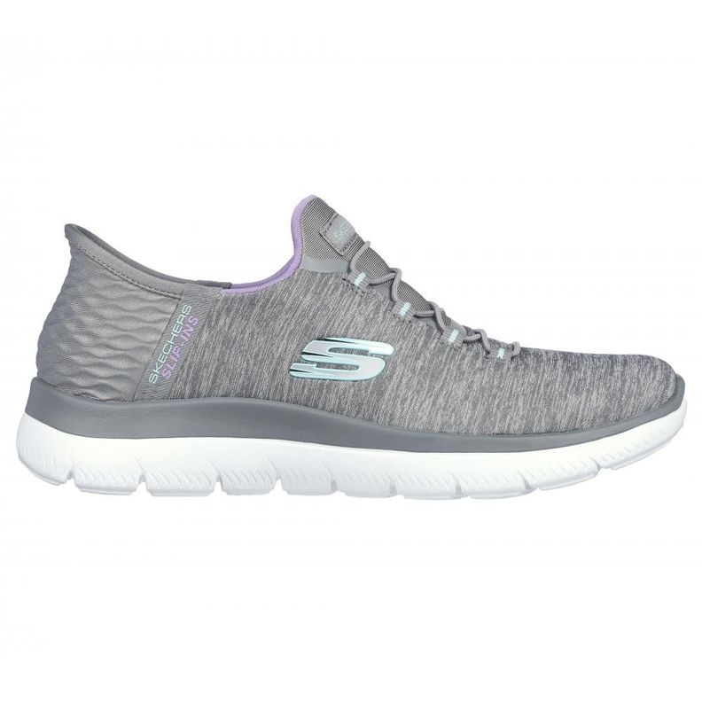 Zapatilla Mujer Summits Gris Skechers-4