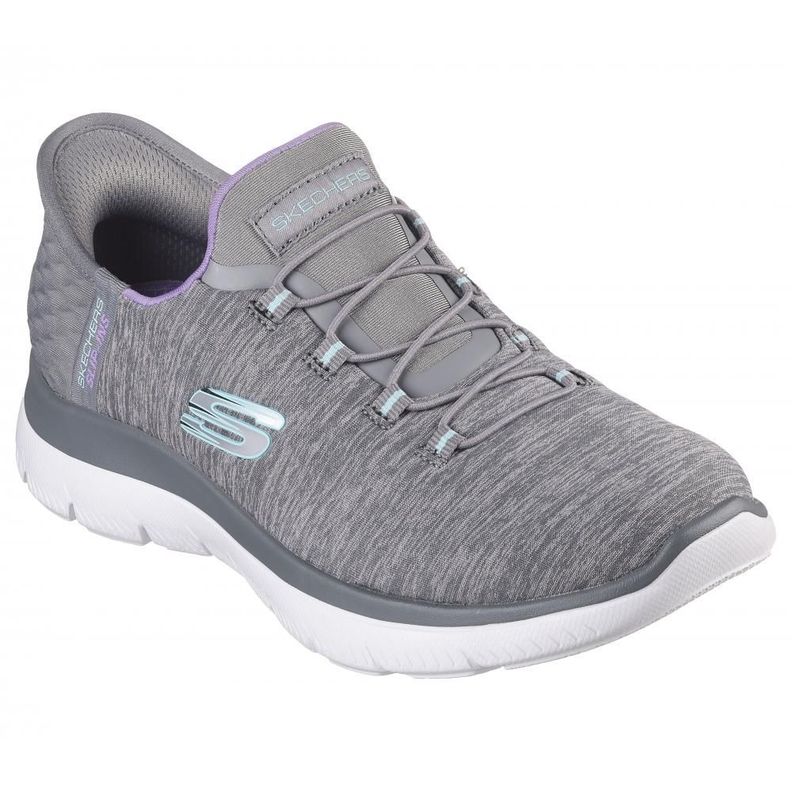 Zapatilla Mujer Summits Gris Skechers-0