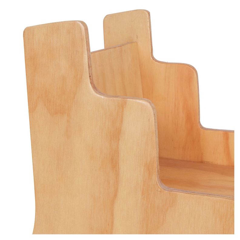 Silla Infantil Natural 35x35x35 cm Máxima Design-6