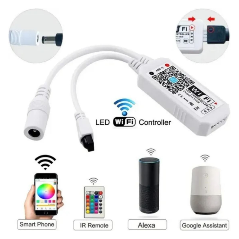 Cinta Led Smart Wifi 5mt 24w 16 Multicolor Tik Tok-3