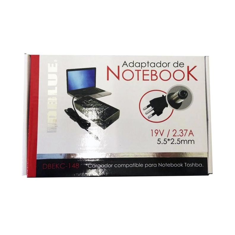 Cargador Notebook alternativo Toshiba 19V 2.37A 45W Dblue-0