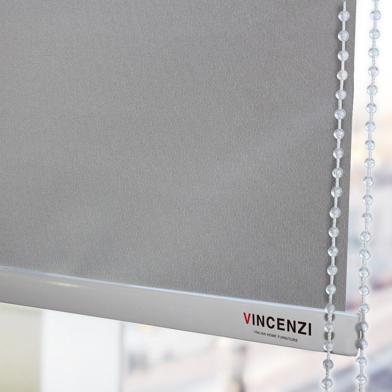 Cortina Roller Blackout Gris 240x230cm