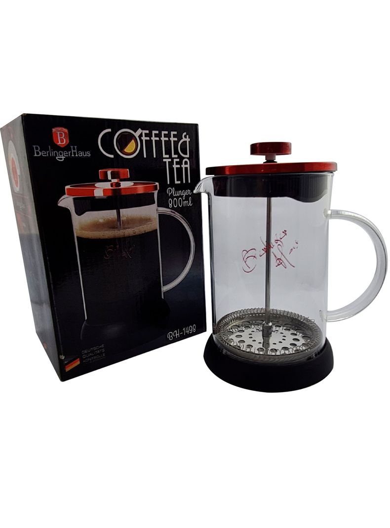 Cafetera vidrio infusiones 800 ML-3