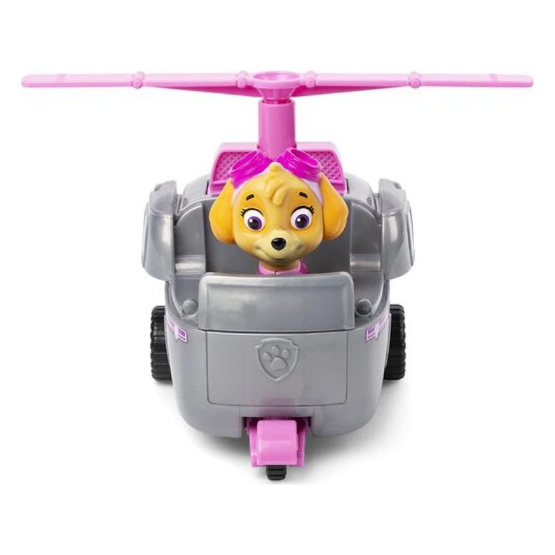 Juguete Skye Helicoptero Gris Friccion Paw Patrol-3