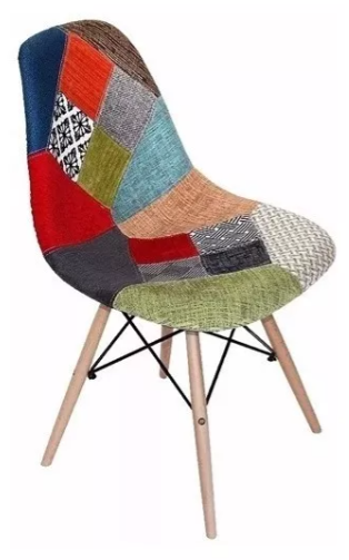 Escritorio con Repisas + Silla Eames Patchwork-1