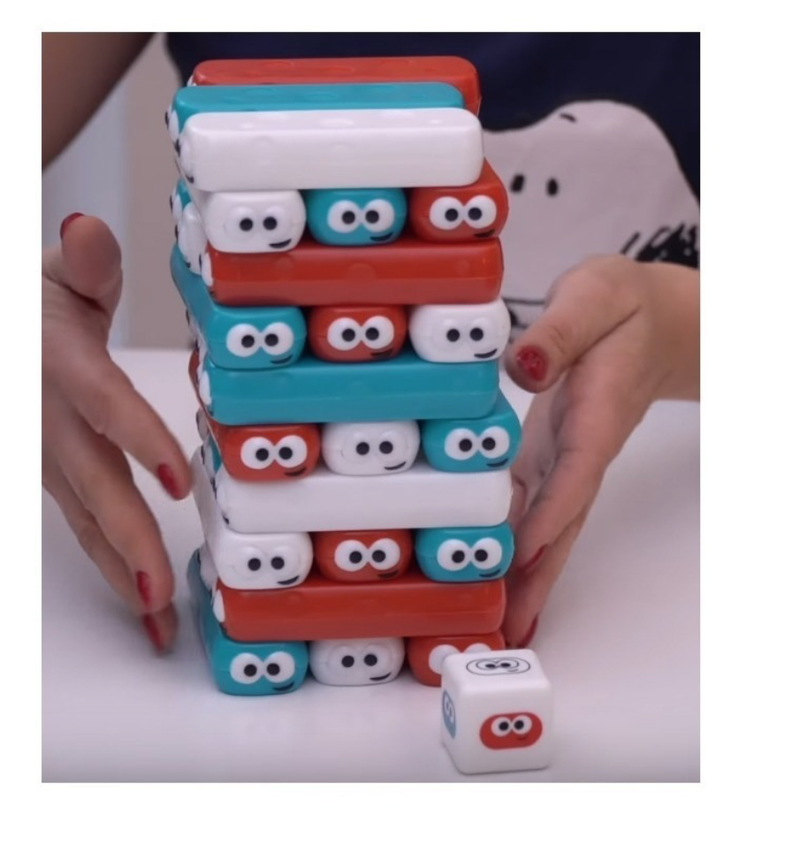 Torre Mesa Juego Bloques Emojis-2