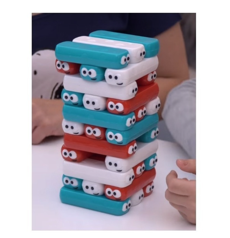 Torre Mesa Juego Bloques Emojis-1