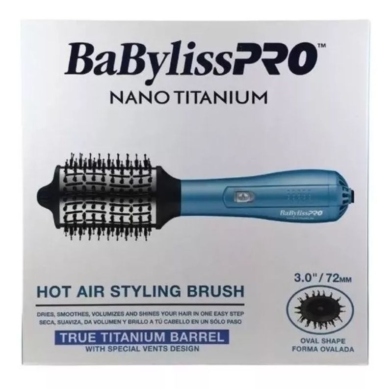 Cepillo Secador Nano Titanium 72mm BabylissPro-3