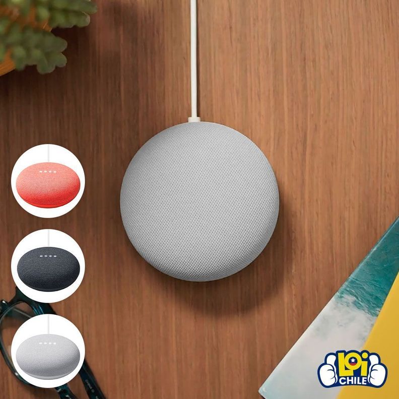 Google Nest Mini Asistente Virtual Chalk Google | Paris.cl