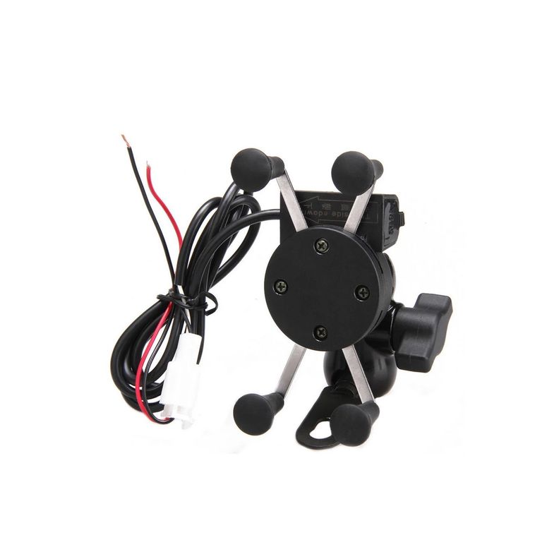 Soporte Celular Con Usb Para Scooter Eléctrico - Puntostore-0