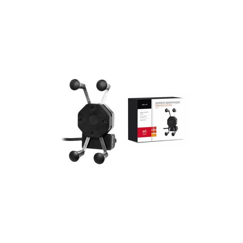 Soporte Celular Con Usb Para Scooter Eléctrico - Puntostore-3