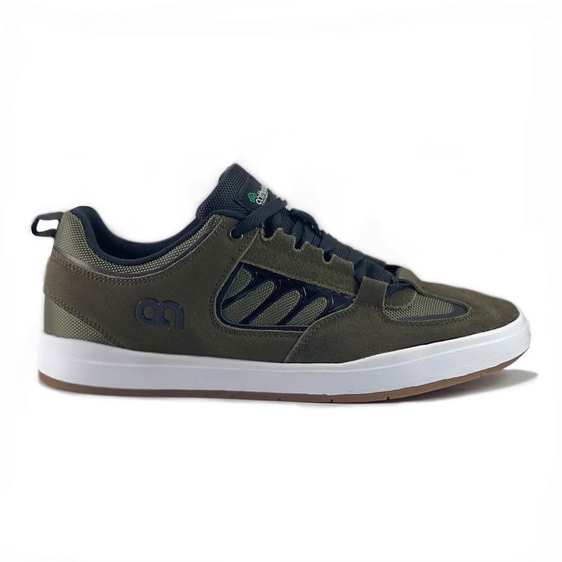 Zapatilla Urbana-Skate Cuero Olive Hombre Anthology-0