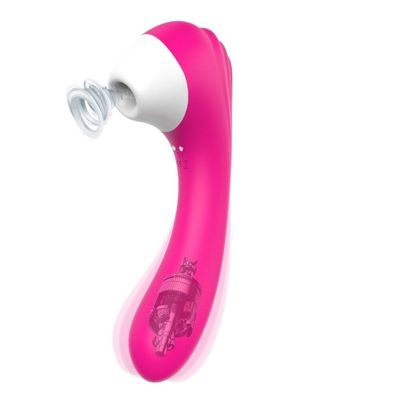 Screaming Vibrador Y Succionador Exclusivo Dildo Consolador-2