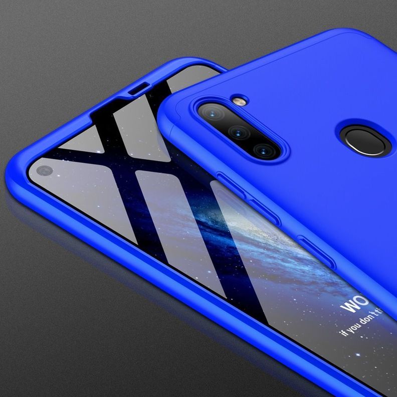 Carcasa: Galaxy A11 - Resistente Funda / Azul-3