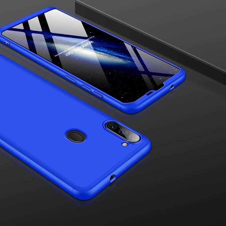 Carcasa: Galaxy A11 - Resistente Funda / Azul-2