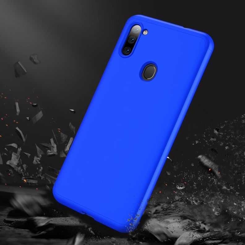 Carcasa: Galaxy A11 - Resistente Funda / Azul-5