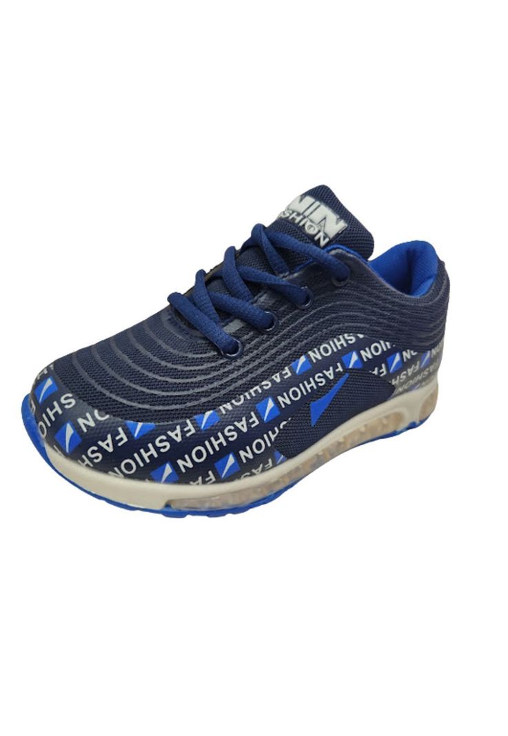 Zapatilla Escolar Deportiva Niño Azul-0