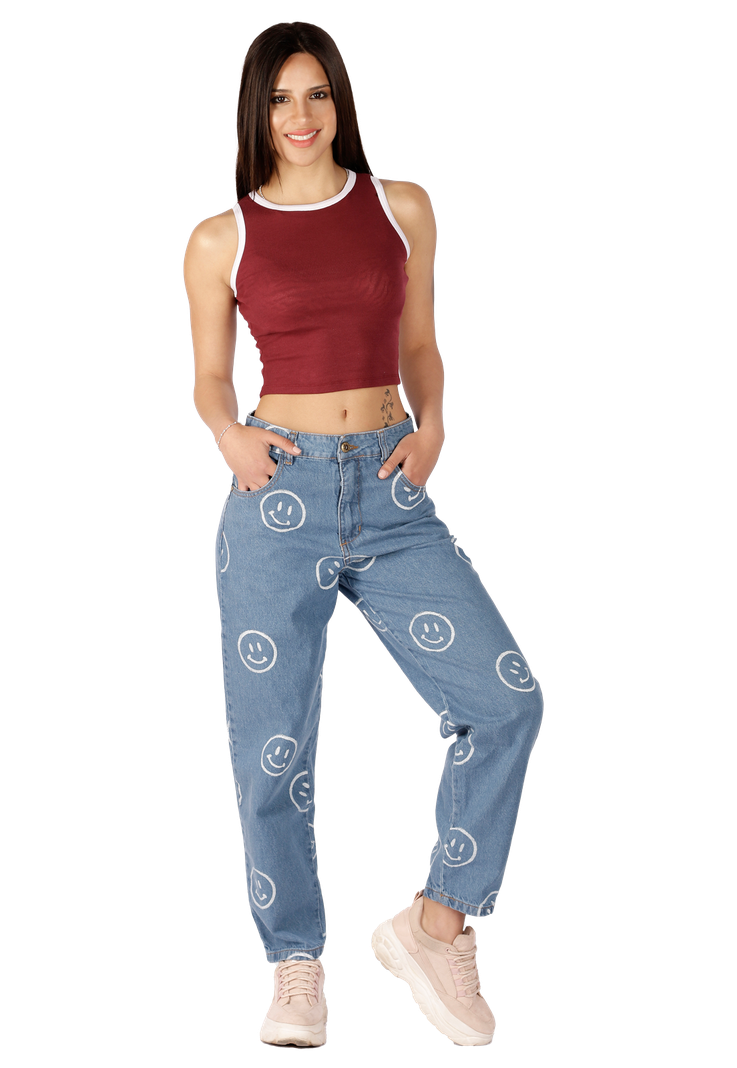 JEANS MUJER MOM CARITA JE2807C-0
