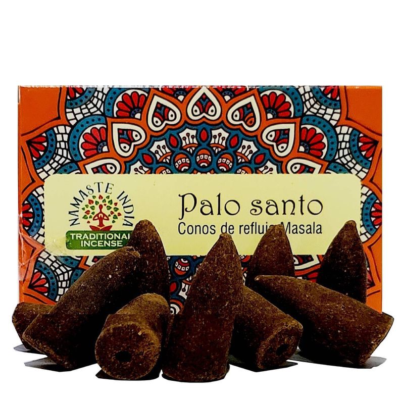 Conos de Incienso Cascada Palo Santo - Namaste-0