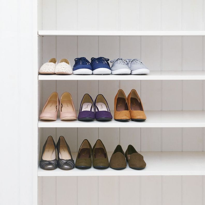 Set 2 Organizadores Delgados Para Zapatos. -2