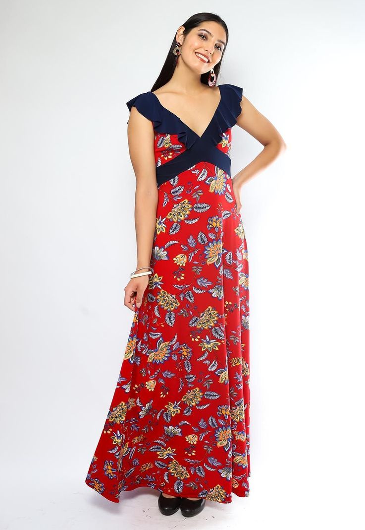 Vestido Julia Flores-0