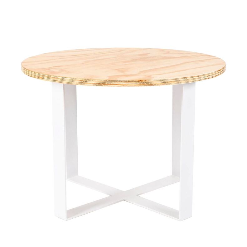 Mesa de centro Redonda|Mima Blanco -0