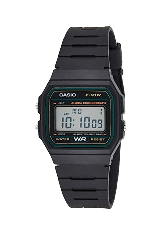 Reloj Digital F-91W-3 Negro Unisex-0