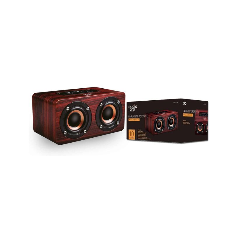 Parlante Bluetooth Portátil Audiopro Retro - Puntostore-1