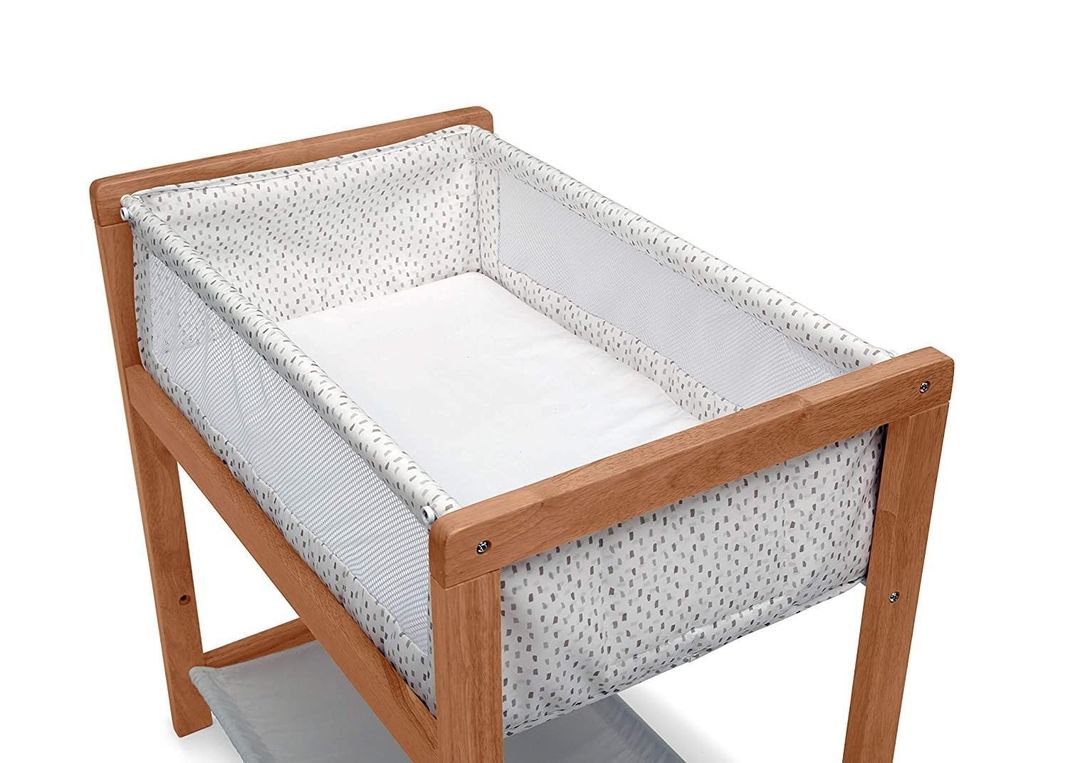 Cuna Moises madera solida - Classic Wood natural-5