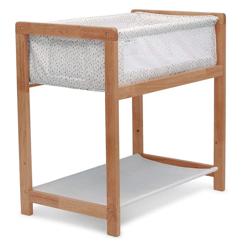 Cuna Moises madera solida - Classic Wood natural-1