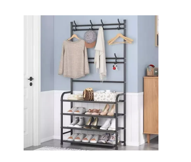 Estante Multifuncional Organizador Para Zapatos Sombreros Abrigos-4