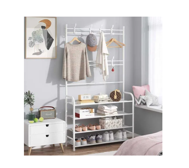 Estante Multifuncional Organizador Para Zapatos Sombreros Abrigos-3