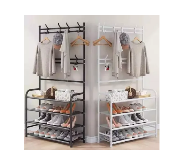 Estante Multifuncional Organizador Para Zapatos Sombreros Abrigos-5