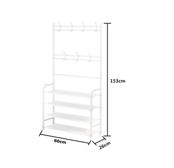 Estante Multifuncional Organizador Para Zapatos Sombreros Abrigos-2