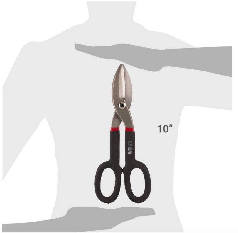Tijera Hojalatera Multiuso 10 Pulgadas (250 Mm) Redline -4
