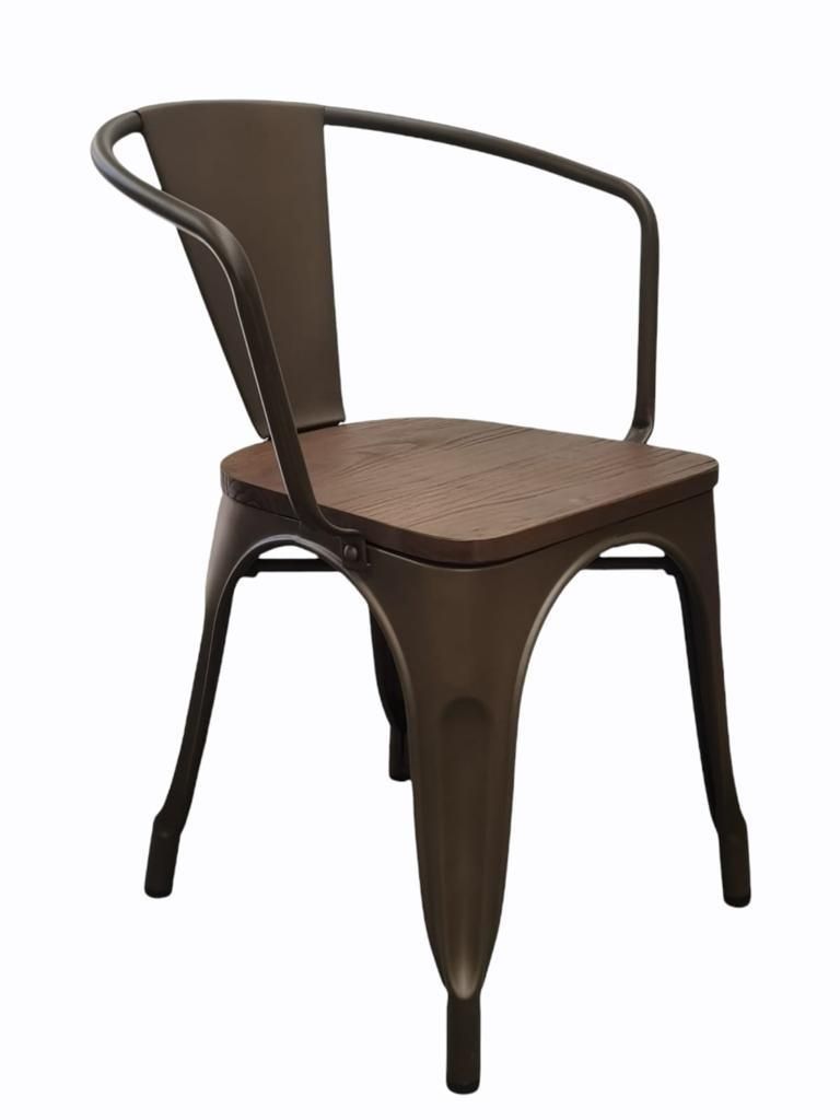 Silla Tolix Charlotte Bronce -0