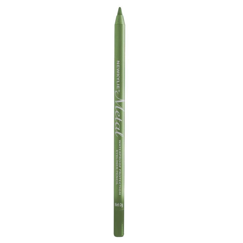 Lapiz Delineador De Ojos Crayon Metalizado Verde Claro-0