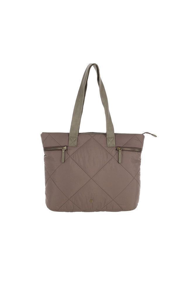 Cartera Hombro Padding Café Humana