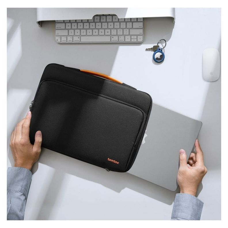 Tomtoc Maletín A14 para Notebook/Macbook de 14" - Negro-6