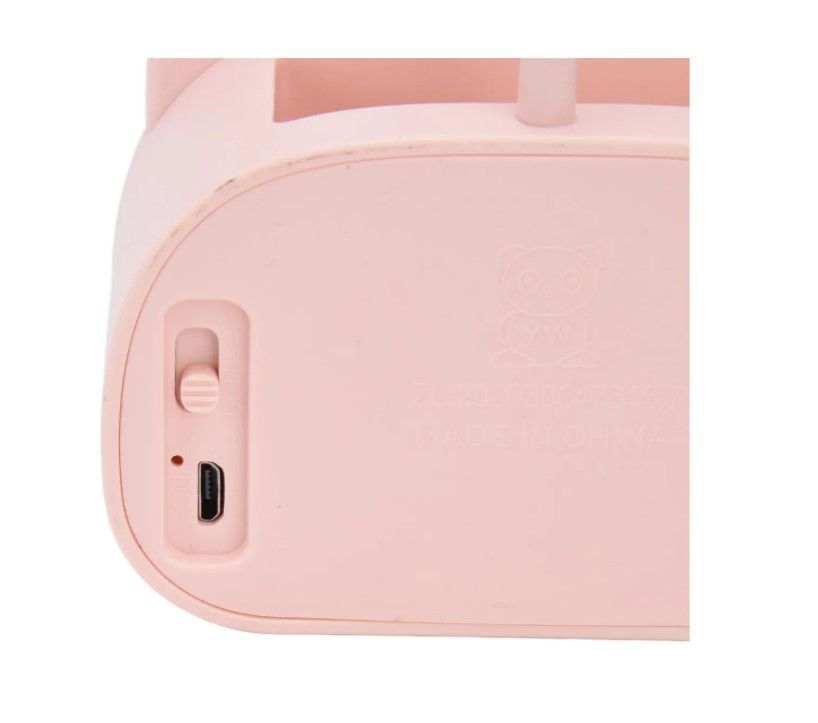 Lampara Sacapuntas Para Escritorio Led De Chanchito Kawaii-3
