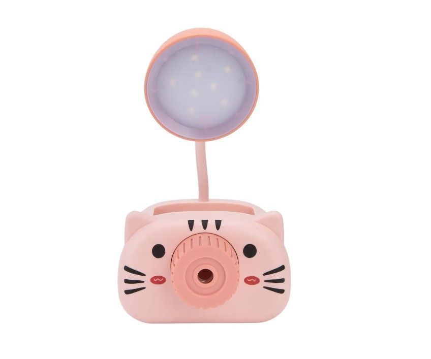 Lampara Sacapuntas Para Escritorio Led De Chanchito Kawaii-0